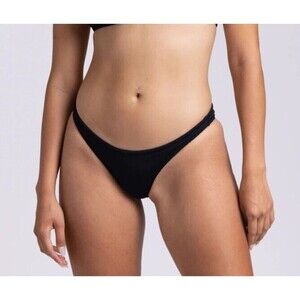 Jolyn Bikini Swim Bottom Europe Style Black‎ Small New With Tags